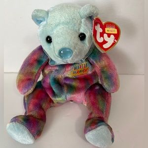 TY beanie Babies March Birthday plush stuffed animal
